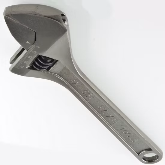 Factory Sale 15 Inch Drop Forged 45# Canbon Steel Adjustable Wrench